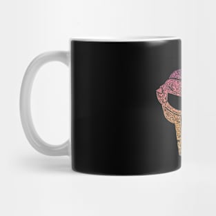 Doodle Doom Gradient 2 Mug